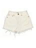 ética Ivory Denim Shorts Size 25 waist - photo 1