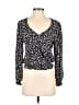 American Eagle Outfitters 100% Viscose Black Long Sleeve Blouse Size S - photo 1