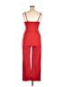 Unbranded Solid Red Jumpsuit Size XL - photo 2