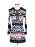 Tory Burch 100% Silk Blue Casual Dress Size S - photo 1