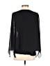 Thalia Sodi 100% Polyester Black 3/4 Sleeve Blouse Size M - photo 2