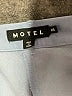 Motel Solid Blue Casual Pants Size XS - photo 7