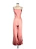 Lush 100% Polyester Solid Pink Jumpsuit Size M - photo 1