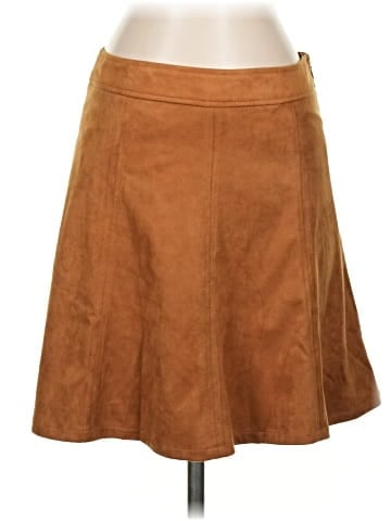 Ann Taylor LOFT Faux Leather Skirt (view 1)