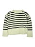 Gap Kids Stripes Green Pullover Sweater Size 8 - photo 1