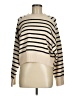 Lilyful Stripes Ivory Pullover Sweater Size M - photo 1