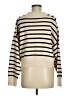 Lilyful Stripes Ivory Pullover Sweater Size M - photo 2