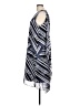 Dana Buchman 100% Polyester Graphic Blue Gray Casual Dress Size 12 - photo 5