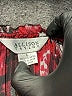 Allison Taylor 100% Polyester Burgundy Long Sleeve Blouse Size L - photo 7