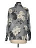BonWorth 100% Polyester Floral Gray 3/4 Sleeve Blouse Size M (petite) - photo 2