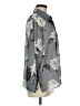 BonWorth 100% Polyester Floral Gray 3/4 Sleeve Blouse Size M (petite) - photo 4