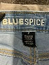 BLUE SPICE Blue Denim Shorts Size 7 - photo 3