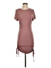 rue21 Solid Brown Casual Dress Size M - photo 1