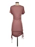 rue21 Solid Brown Casual Dress Size M - photo 2