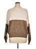 H&M Color Block Tan Pullover Sweater Size XL - photo 1