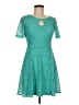 En Focus Studio Teal Cocktail Dress Size 6 - photo 1