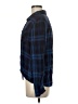 Harper Plaid Blue Long Sleeve Button-Down Shirt Size M - photo 5