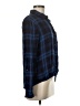 Harper Plaid Blue Long Sleeve Button-Down Shirt Size M - photo 4