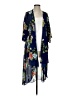 Forever 21 100% Polyester Blue Kimono Size S - photo 1