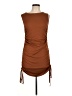 BTFBM Solid Brown Cocktail Dress Size L - photo 1