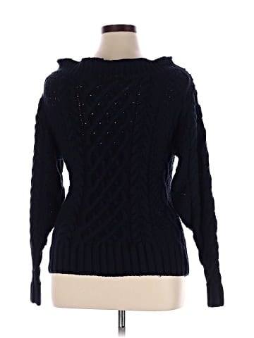 Self-Portrait Pullover Sweater (view 2)
