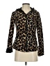 Faded Glory 100% Polyester Animal Print Gold Jacket Size XS - photo 1