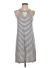 Roxy Stripes Gray Casual Dress Size S - photo 1