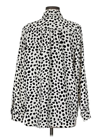 Ann Taylor Long Sleeve Blouse (view 2)