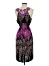 Unbranded Paisley Purple Cocktail Dress Size S (estimated) - photo 2