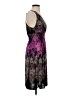 Unbranded Paisley Purple Cocktail Dress Size S (estimated) - photo 4