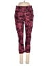 Unbranded Print Burgundy Active Pants Size 6 - photo 1