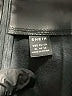 Shein 100% Polyester Black Faux Leather Skirt Size 12 - photo 4