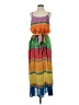 Assorted Brands 100% Polyester Tie-dye Orange Casual Dress Size S (tall) - photo 1