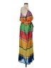 Assorted Brands 100% Polyester Tie-dye Orange Casual Dress Size S (tall) - photo 4