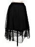 Le Chateau 100% Polyester Polka Dots Black Formal Skirt Size 10 - photo 1