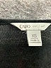 Cato Black Sleeveless T-Shirt Size XS - photo 7