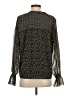 Madewell 100% Polyester Black Long Sleeve Blouse Size S - photo 2