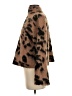 Commense Animal Print Brown Turtleneck Sweater Size XS - photo 5