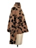 Commense Animal Print Brown Turtleneck Sweater Size XS - photo 4