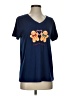 Assorted Brands Blue Short Sleeve T-Shirt Size S - photo 1