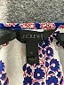 J.Crew 100% Cotton Blue 3/4 Sleeve Blouse Size 0 - photo 7