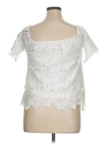 Dizzy Lizzy Short Sleeve Blouse (view 2)
