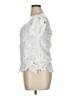 Dizzy Lizzy 100% Polyester White Short Sleeve Blouse Size XL - photo 5
