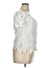 Dizzy Lizzy 100% Polyester White Short Sleeve Blouse Size XL - photo 4