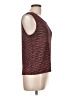 Connected Apparel Burgundy Sleeveless Top Size L - photo 4