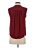 Joie Burgundy Sleeveless Button-Down Shirt Size S (estimated) - photo 2