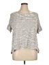 Max Studio Tweed Gray Short Sleeve T-Shirt Size 1X - photo 1