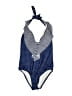 Unbranded Polka Dots Blue One Piece Swimsuit Size M (estimated) - photo 1