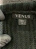 Venus 100% Acrylic Black Cardigan Size S - photo 6