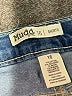 Mudd Paisley Blue Denim Shorts Size 16 - photo 3